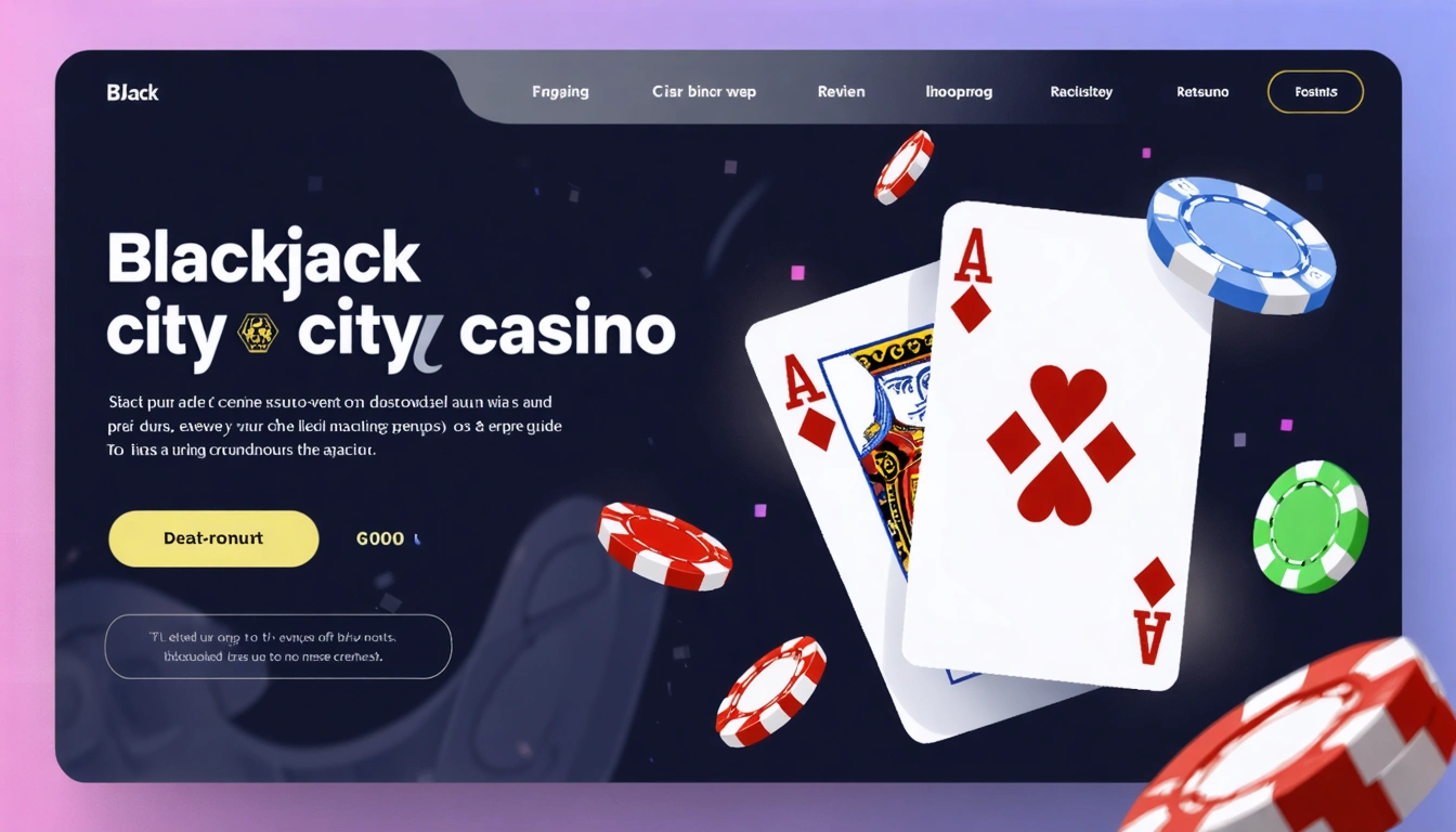 Blackjack city casino app review and gameplay guide